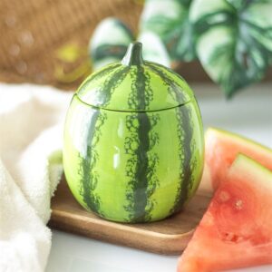 Watermelon Shaped Candle Jar - Image 2