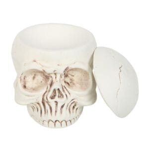 Weathered Skull Oil Burner and Wax Warmer - Image 4
