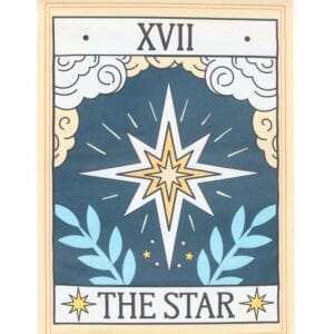 The Star Vintage Tarot Wall Hanging - Image 3
