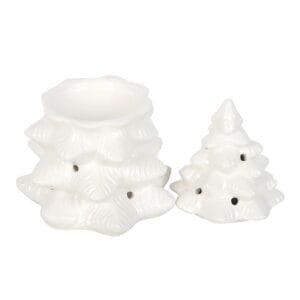White Fir Tree Oil Burner and Wax Warmer - Image 3