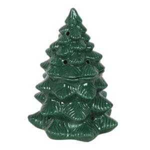 Green Fir Tree Oil Burner and Wax Warmer - Image 2