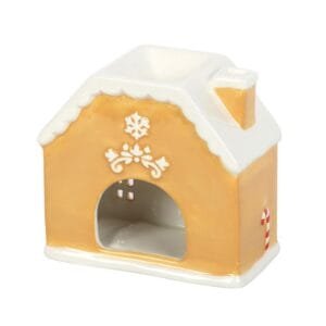 Candy Cane Gingerbread House Oil Burner and Wax Warmer - Image 3