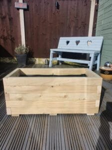 Rectangle Wooden Garden Planter
