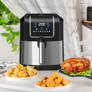 HOMCOM 7.2L 1700W Digital Air Fryer | Low-Fat Cooking, Timer, Large Capacity - Image 2
