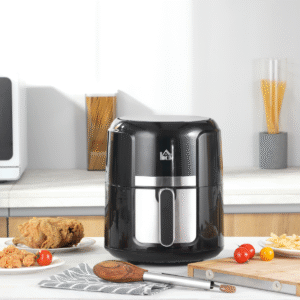 Air Fryer 1300W 4L | Compact Digital Air Fryer with Rapid Air Circulation & Timer | Nonstick Basket - Image 2