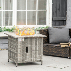 Gas Fire Pit Table