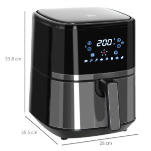 1500W 4.5L Air Fryer | Digital Display, Timer & Rapid Air Circulation | PCBX.COM - Image 3