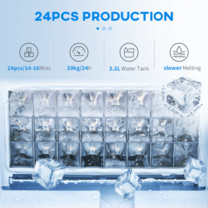 Countertop Ice Maker Machine for Home – 20kg in 24hrs | HOMCOM - Image 4