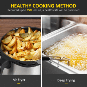 1500W 4.5L Air Fryer | Digital Display, Timer & Rapid Air Circulation | PCBX.COM - Image 5