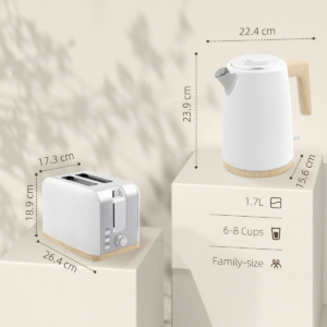 Efficient Kettle and Toaster Set | Quick Boil Kettle + Precision Toaster | Stylish & Compact - Image 5