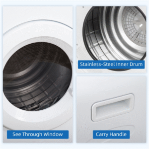 Compact Portable Clothes Dryer – 7 Modes | Space-Saving Laundry Solution - Image 6
