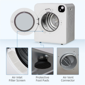 Compact Portable Clothes Dryer – 7 Modes | Space-Saving Laundry Solution - Image 7