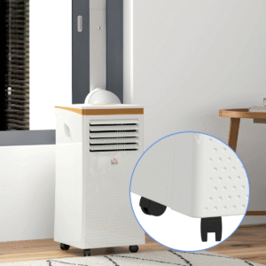 HOMCOM 10000 BTU Portable Air Conditioner | 4-in-1 Cooling, Dehumidifier, Timer - Image 7