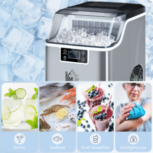 Countertop Ice Maker Machine for Home – 20kg in 24hrs | HOMCOM - Image 7