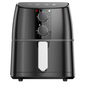 Domestic King 4L Air Fryer | Oil-Free, Non-Stick, Family Size with Recipe Book - Image 2