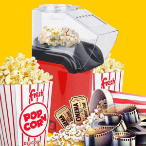 Domestic King 1200W Popcorn Maker | Healthy Hot Air Popcorn Machine - Image 5