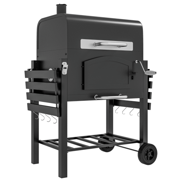 Charcoal BBQ Grill Trolley