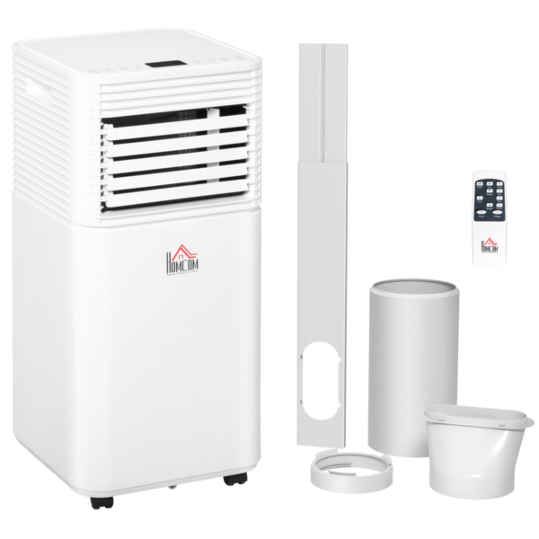 9000 BTU Portable Air Conditioner 4 Modes LED Display Timer Home Office HOMCOM