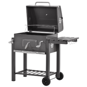 Charcoal BBQ Trolley Grill