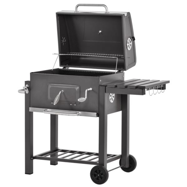Charcoal BBQ Trolley Grill