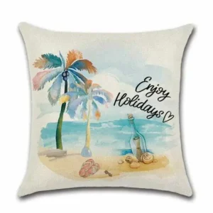 Cushion Cover Summer - Enjoy Holidays