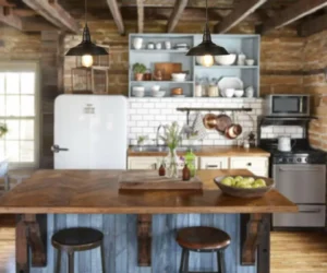 Vintage Black Metal Pendant Light for Kitchen or Dining | Industrial Style - Image 5