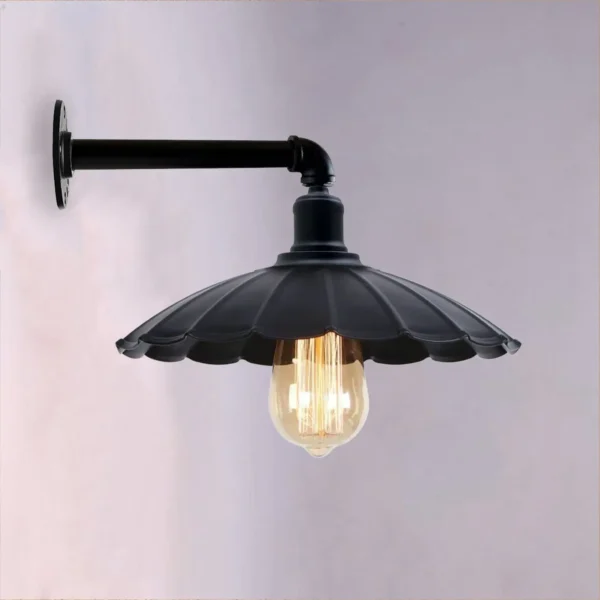 Industrial Pipe Wall Light