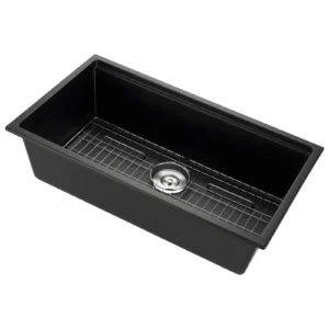 VEVOR 84cm Granite Undermount Kitchen Sink | Single Bowl RV/Bar Basin - Image 10