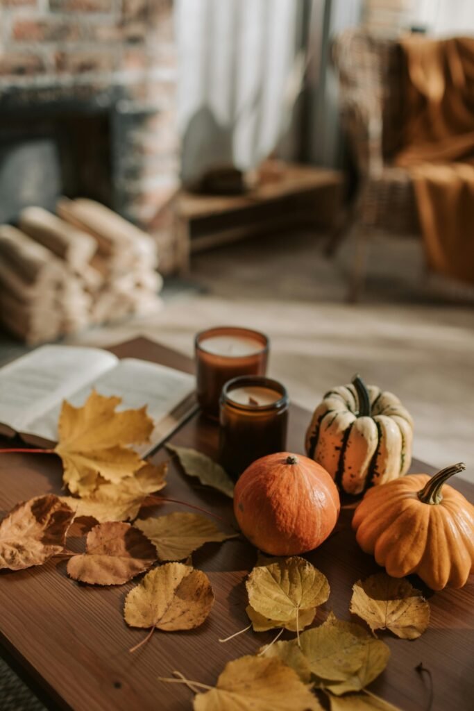 cosy autumn styling